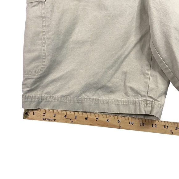 Columbia Sportswear Men's 36 Beige Khaki Cargo Cotton Shorts - Picture 6 of 12